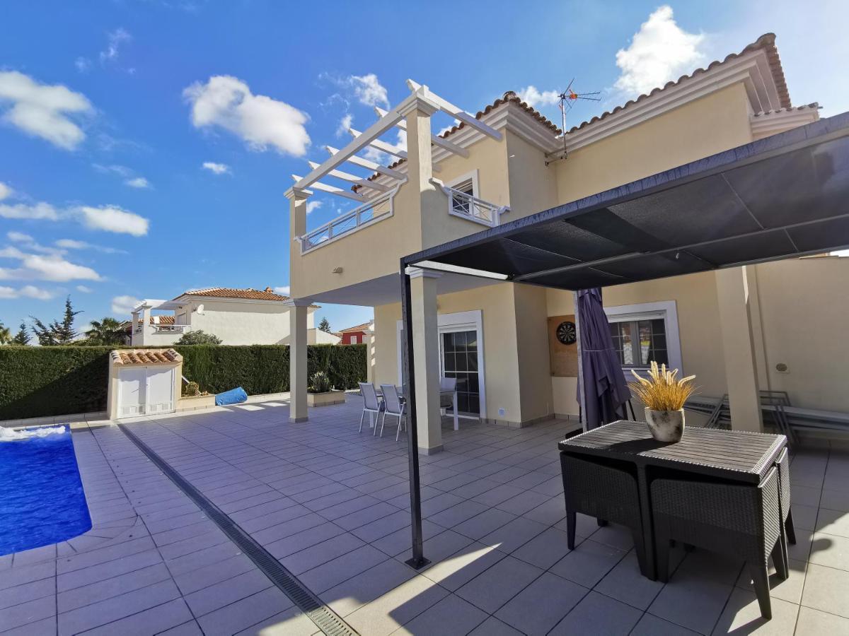 VILLA DE LUJO CON PISCINA PRIVADA, JACUZZI y BARBACOA Múrcia Exterior foto